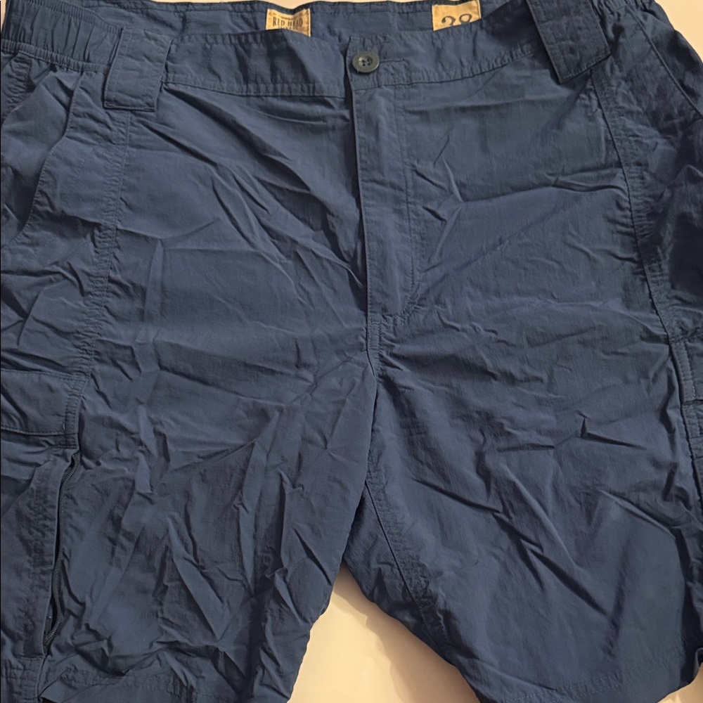 RedHead Men's Navy Blue Cargo Shorts